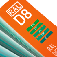 RAL DESIGN SYSTEM Plus D8 (1825 COLORS) - 8 Colour fan decks in a box format